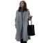 Luksusowy damski płaszcz zimowy J1371 10
