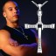 Luksusowy łańcuch z krzyżem - szybki i wściekły (Vin Diesel) 6