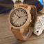 Luksusowy zegarek wykonany z drewna bambusowego 7