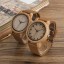 Luksusowy zegarek wykonany z drewna bambusowego 1