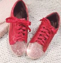 Luksussneakers til kvinder med rhinsten J1130 5