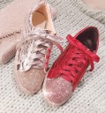 Luksussneakers til kvinder med rhinsten J1130 7