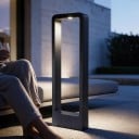 Lumină LED de exterior cu stâlp Etanșă 15 W COB 3000 K 60 cm Corp din aluminiu AC 85–265 V Neagră Lampă de grădină pentru vilă și curte 2