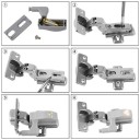 Luminaire LED pour armoire de cuisine - 10 pièces 13