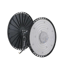 Luminaire suspendu LED industriel 150W 24 cm aluminium blanc chaud 165–265V éclairage circulaire pour entrepôts, halls et ateliers 2