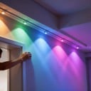 Luminile LED exterioare sub acoperiș 5 m 16 milioane de culori Aplicație și mod muzical 24 V priză UE Grad de protecție IP67 Iluminarea fațadei 4