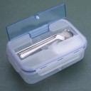 Lunch box con bacchette e cucchiaio 4