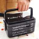 Lunchbox met opschriften 3