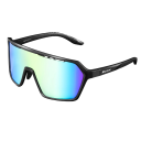 Lunettes de cyclisme sportives non photochromiques avec monture noire Protection contre les rayons du soleil Lunettes pour hommes pour le vélo, la course et la conduite 2
