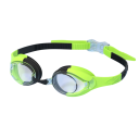 Lunettes de natation pour enfants 3–14 ans Cadre en silicone Lentilles en polycarbonate Joint doux Sangle réglable Lunettes sécurisées pour enfants 6