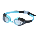 Lunettes de natation pour enfants 3–14 ans Cadre en silicone Lentilles en polycarbonate Joint doux Sangle réglable Lunettes sécurisées pour enfants 1