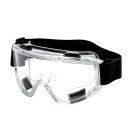 Lunettes de protection de laboratoire anti-buée et anti-rayures Résistantes aux chocs et à l'eau Étanches PVC cadre Lentille PC 5