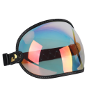 Lunettes de protection pour moto à porter avec un casque ouvert Résistantes au vent, à la poussière et aux insectes Lunettes ajustables 3