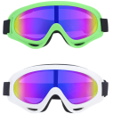 Lunettes de ski 15 x 5,7 cm UV400 Unisex Polycarbonate Antibrouillard Lunettes de protection pour le ski snowboard sports d'hiver 3