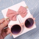 Lunettes de soleil avec oreilles de chat et nœud 6