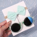 Lunettes de soleil avec oreilles de chat et nœud 5