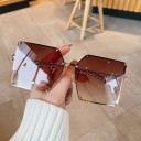 Lunettes de soleil carrées pour femmes E1329 5