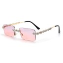 Lunettes de soleil carrées pour femmes E1331 9
