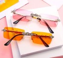 Lunettes de soleil carrées pour femmes E1331 2