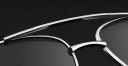 Lunettes de soleil de luxe pour hommes pilote J2656 5