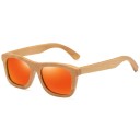 Lunettes de soleil en bois E2157 4
