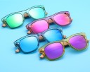 Lunettes de soleil en bois pour enfants J1873 4