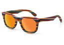 Lunettes de soleil en bois pour femmes 11