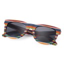 Lunettes de soleil en bois pour femmes 1