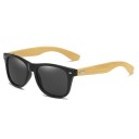 Lunettes de soleil en bois pour hommes 6