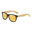 Lunettes de soleil en bois pour hommes 8