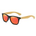 Lunettes de soleil en bois pour hommes 9