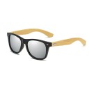 Lunettes de soleil en bois pour hommes 11