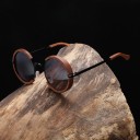 Lunettes de soleil en bois pour hommes E2001 3