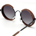 Lunettes de soleil en bois pour hommes E2001 5