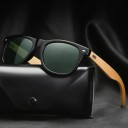 Lunettes de soleil en bois pour hommes 3