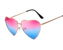 Lunettes de soleil en forme de cœur J3532 1