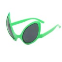 Lunettes de soleil extraterrestres 13,5 x 8,5 cm Lunettes futuristes en forme d'yeux d'extraterrestres Lunettes rétro pour festivals 1
