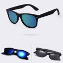 Lunettes de soleil miroir pour homme J3367 4