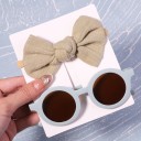 Lunettes de soleil pour enfants avec nœud 8