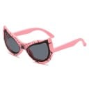 Lunettes de soleil pour enfants Motif araignée 127 x 46 mm Lunettes stylées pour garçons et filles Protection UV Monture légère Lunettes 5