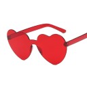 Lunettes de soleil pour femmes en forme de cœur 4