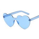 Lunettes de soleil pour femmes en forme de cœur 6