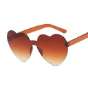 Lunettes de soleil pour femmes en forme de cœur 8