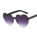 Lunettes de soleil pour femmes en forme de cœur 9