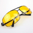 Lunettes de soleil pour hommes avec verres jaunes E2072 2