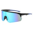 Lunettes de soleil sportives 1058 31 g cadre en PC et verres protection UV anti-éblouissement lunettes de cyclisme miroir pour le vélo course plein air 6