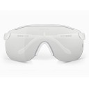 Lunettes de sport pour cyclisme avec monture blanche et verres colorés Lunettes de soleil pour hommes pour vélo et VTT 1