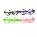 Lunettes pour poupée de 43 cm Monture ronde avec branches pliantes Accessoire en plastique pour jouer et habiller les poupées 6