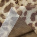 Lunga elegante gonna midi leopardata per donne Gonna animale stilosa in vita Gonna fluida a stampa per autunno primavera sera città 3