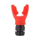 Lungentrainer mit einstellbarem Widerstand 9,7 x 5,2 x 3,3 cm Silikon-Mundstück Atemverstärker für Sport und Rehabilitation 4